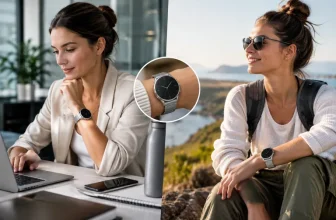 Van werkdag naar weekend met een zilverkleurige smartwatch